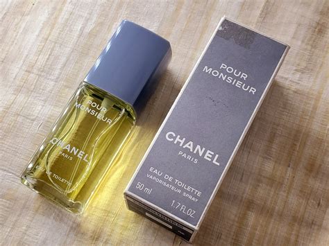 chanel pour monsieur vintage